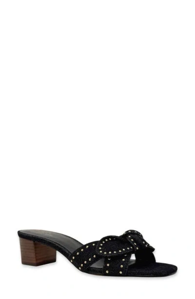Shushop Guinivere Studded Slide Sandal In Multi