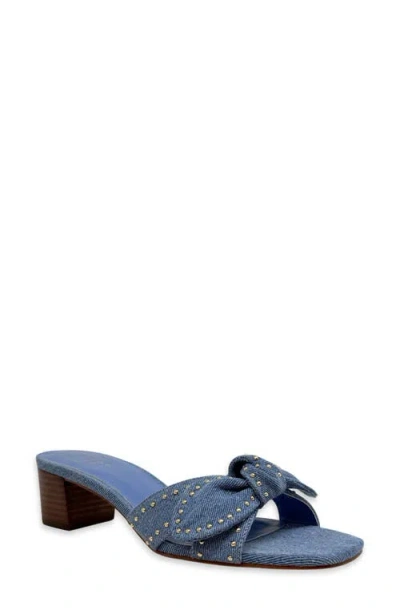 Shushop Guinivere Studded Slide Sandal In Multi