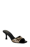 Shushop Holiday Mule In Animal Print
