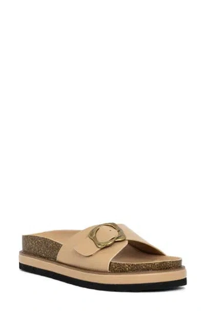 Shushop Joy Slide Sandal In Multi