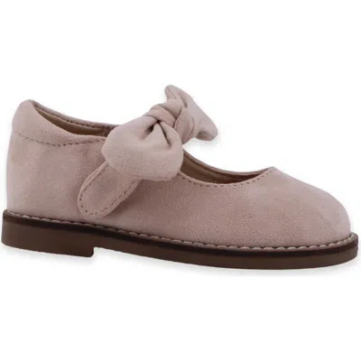 Shushop Kids' Allegra Mini Faux Suede Mary Jane Flat In Pink