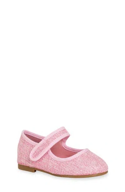 Shushop Kids' Arya Mini Metallic Mary Jane In Pink