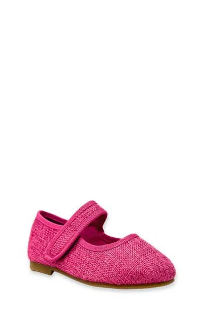 Shushop Kids' Arya Mini Metallic Mary Jane In Pink
