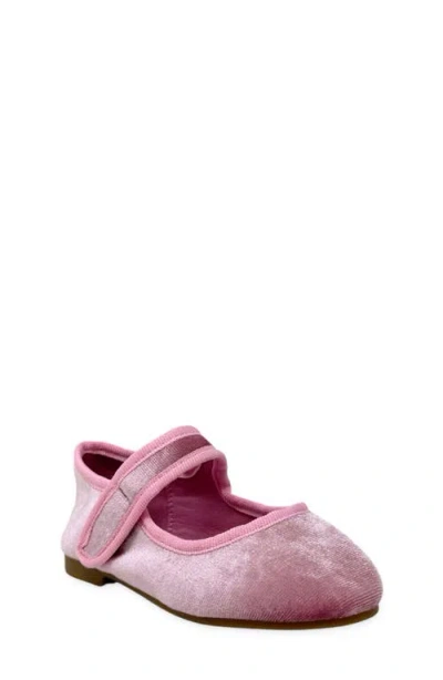 Shushop Kids' Arya Mini Metallic Mary Jane In Pink