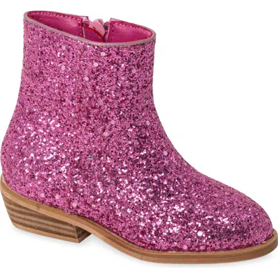 Shushop Kids' Glitter Bootie In Pink