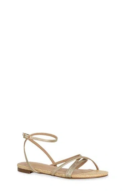 Shushop Kids' Mini Dana Sandal In Gold