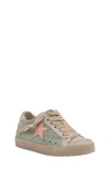 Shushop Kids' Paula Sneaker In Sage Croco