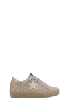 Shushop Kids' Paula Sneaker In Sand Croco Embossed