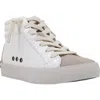 Shushop Kids' Reese Studded High Top Sneaker In White