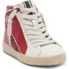 Shushop Kids' Roony High Top Sneaker In Red