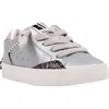 Shushop Kids' Ruby Sneaker In Silver