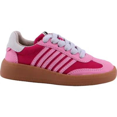 Shushop Kids' Stevie Mini Sneaker In Pink Suede