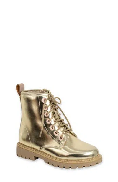 Shushop Kids' Zora Mini Boot In Gold