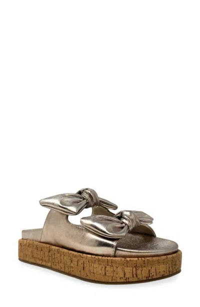 Shushop Kiki Platform Sandal In Brown