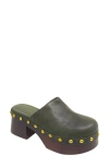 Shushop Lily Platform Mule In Gray