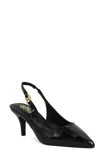 Shushop Nigella Pointed Toe Slingback Pump In Multi