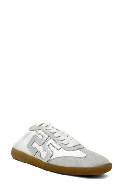 Shushop Open Mule In Silver