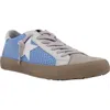 Shushop Paula Low Top Sneaker In Blue Perf