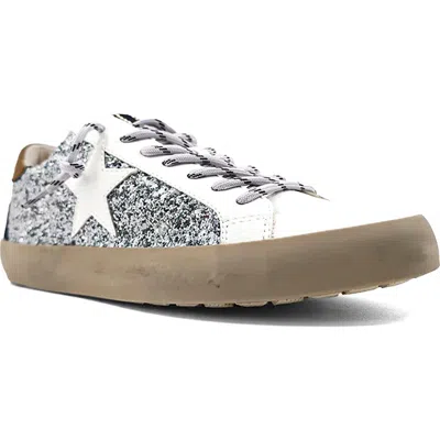 Shushop Paula Low Top Sneaker In Silver