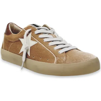Shushop Paula Low Top Sneaker In Brown