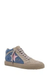 Shushop Paulina Low Top Sneaker In Denim