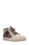 Shushop Paulina Low Top Sneaker In Gold Black