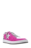 Shushop Paz Low Top Sneaker In Hot Pink