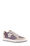 Shushop Paz Low Top Sneaker In Lilac Glitter