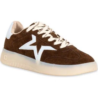 Shushop Peaches Sneaker In Brown