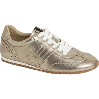 Shushop Penelope Sneaker In Gold