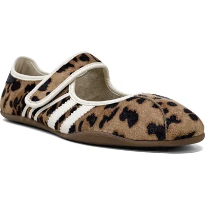 Shushop Peyton Faux Leather Mary Jane Sneaker In Animal Print
