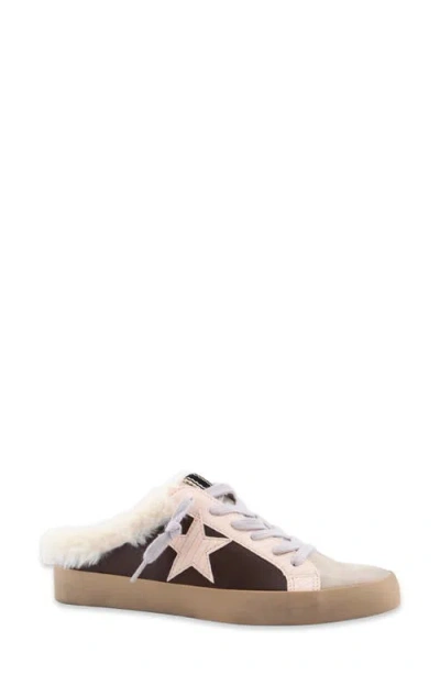 Shushop Pinah Faux Leather Mule Sneaker In Multi
