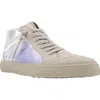 Shushop Riley Mid Top Sneaker In Lilac