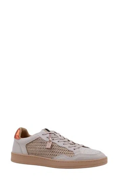 Shushop Roma Genuine Calf Hair Sneaker In Gray