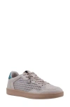 Shushop Roma Genuine Calf Hair Sneaker In Gray