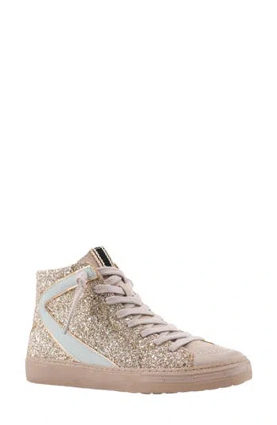 Shushop Rooney High-top Sneaker In Brown