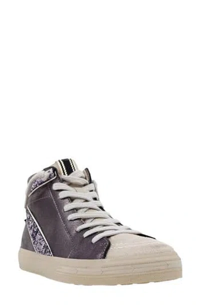 Shushop Rooney High-top Sneaker In Gray