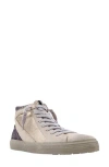 Shushop Rooney High-top Sneaker In Pewter Glitter