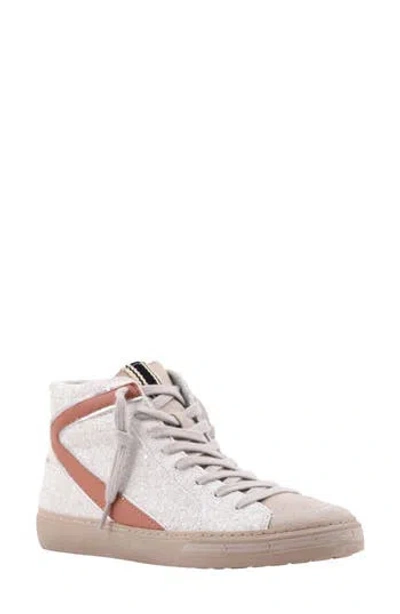 Shushop Rooney High-top Sneaker In White