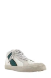 Shushop Sandy Mid Top Sneaker In Dark Green Snake