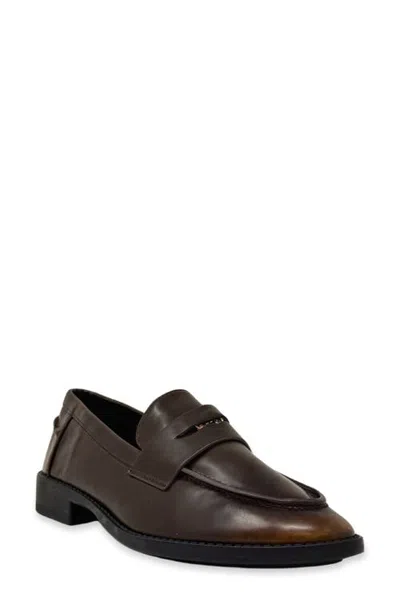 Shushop Tammy Faux Leather Loafer In Animal Print