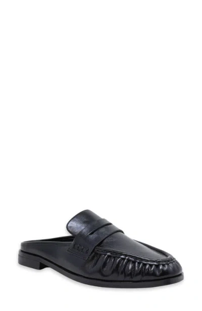 Shushop Tuscany Flat Mule In Black