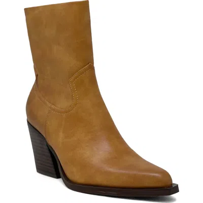 Shushop Victoria Bootie In Brown