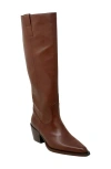 Shushop Vienna Knee High Western Boot In Pattern