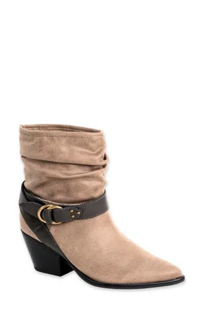 Shushop Whitney Bootie In Brown