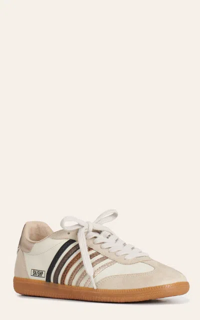 Shushop Women's Stevie White Almond Toe Casual Shoes