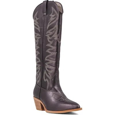 Shushop Zerena Western Boot In Gray