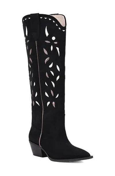 Shushop Zooey Western Boot In Black