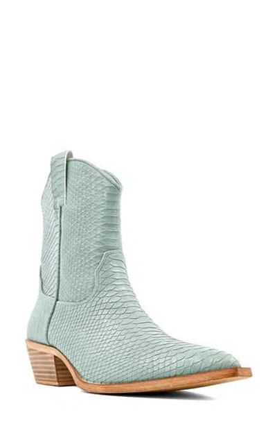 Shushop Zouzou Western Boot In Green
