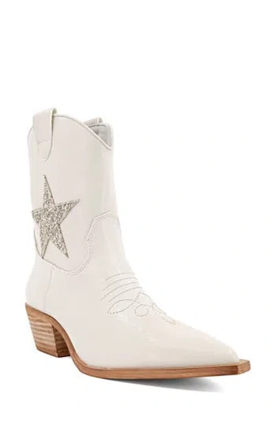 Shushop Zurich Western Boot In White